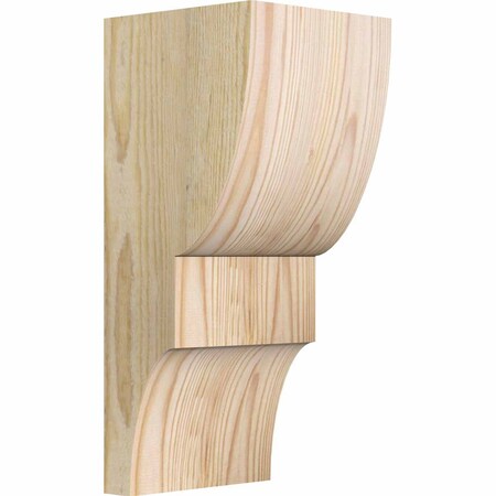 Ekena Millwork Ridgewood Rough Sawn Corbel, Douglas Fir, 6"W x 6"D x 14"H COR06X06X14RID00RDF